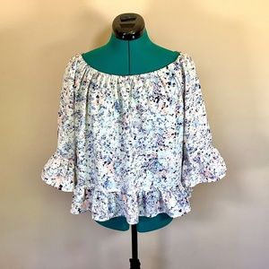 Sanctuary Ruffle Top Sz Large